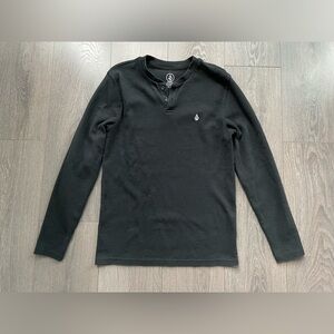 Volcom shirt long sleeve black small S